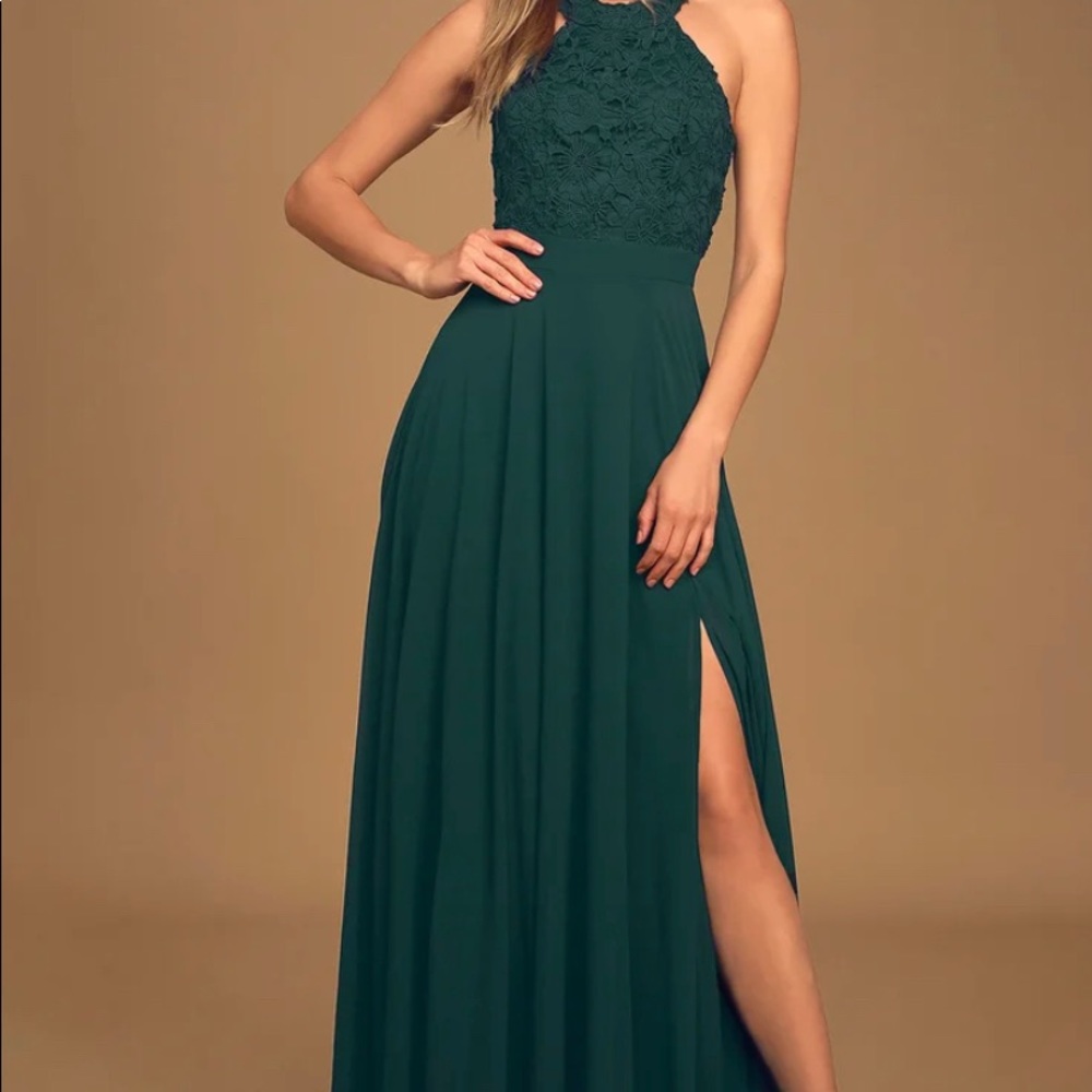 COPY - GRAY lulus prom dress
